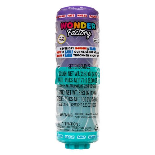 MGA Games - Wonder Factory - Never DRY Dough & Sand Starter Set Assortment IN Toys & Games