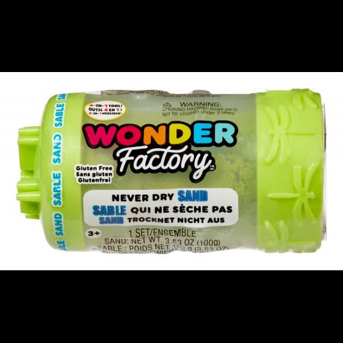 MGA Games - Wonder Factory - Never DRY Sand Singles Assortment IN Toys & Games