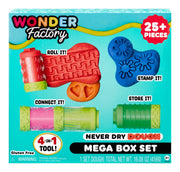 MGA - Wonder Factory - Never DRY Dough Mega BOX Set Toys & Games