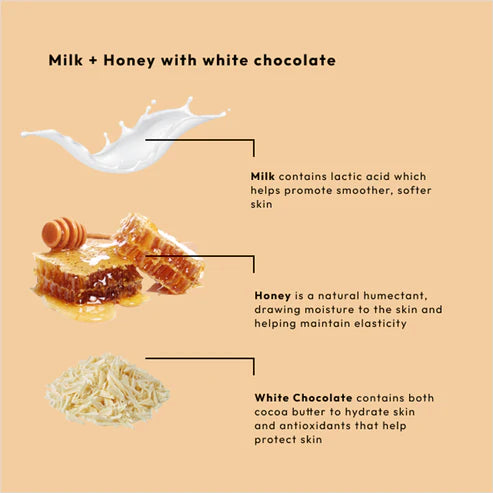 BCL Spa - Massage Cream Milk Honey + White Choco