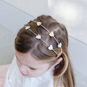 Mimi & Lula Teeny Heart Double Headband - detail or styling view; other accessories shown are not included