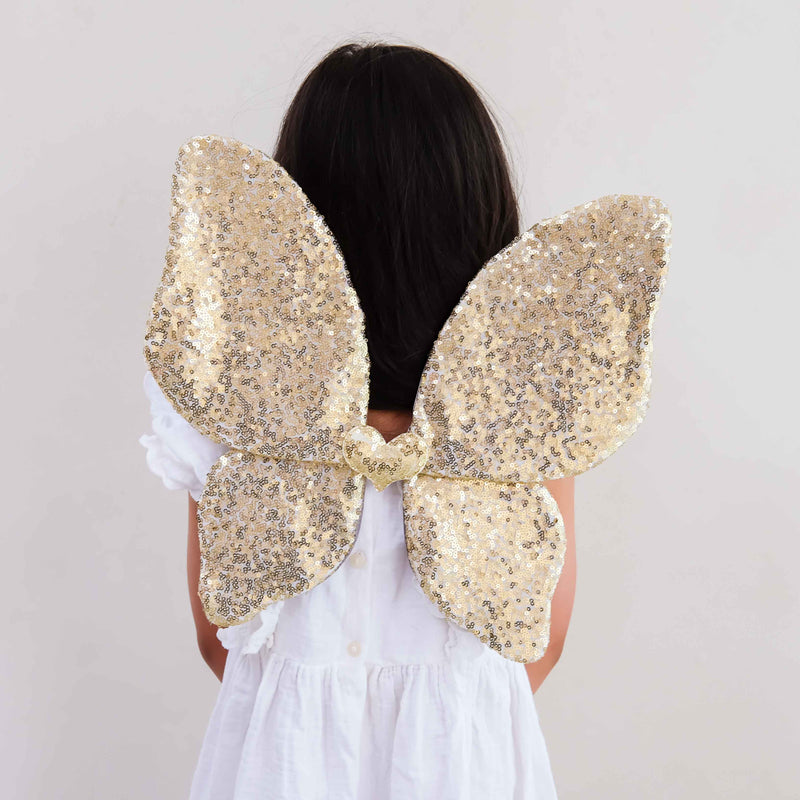 Mimi & Lula Sparkle Sequin Wings - detail or styling view; other accessories shown are not included