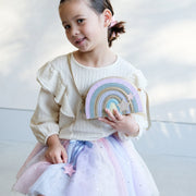 Mimi & Lula Ombre Rainbow Tutu - detail or styling view; other accessories shown are not included
