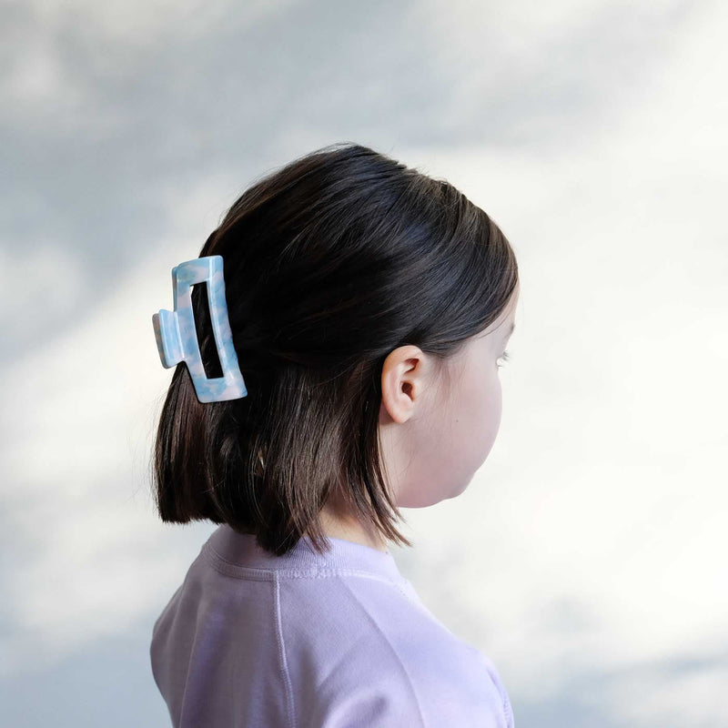 Mimi & Lula Large Claw Clip Blue - detail or styling view; other accessories shown are not included