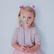 Mimi & Lula Gold Sparkle Sequin Star Wand - detail or styling view; other accessories shown are not included