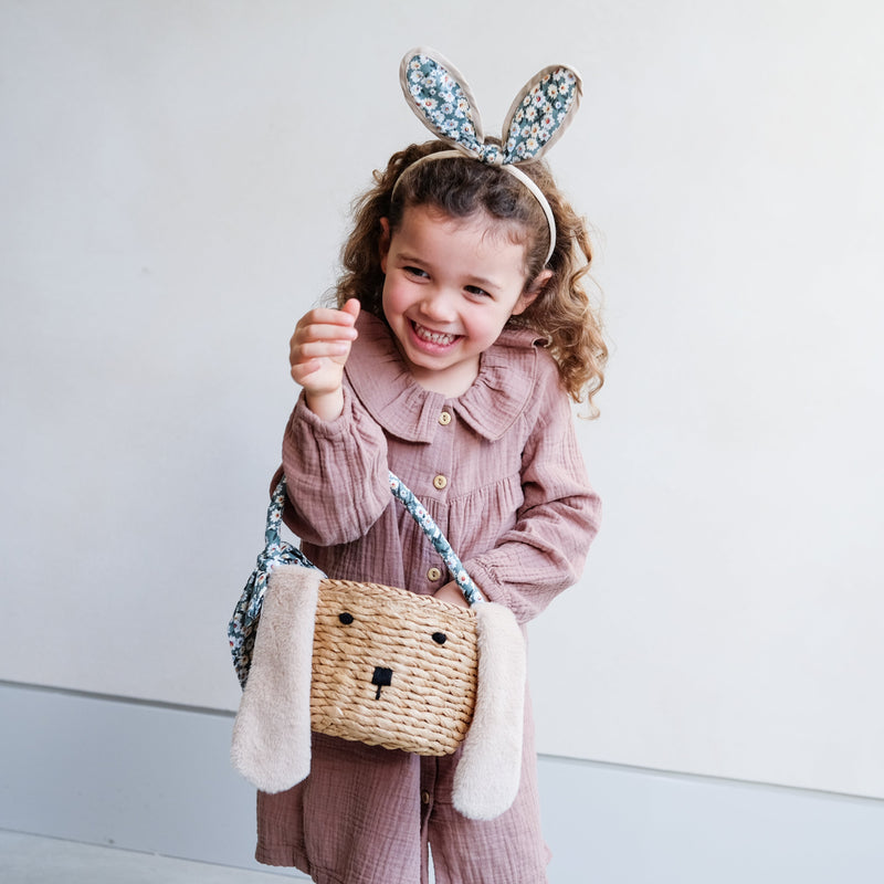 Mimi & Lula Easter Basket Easter - detail or styling view; other accessories shown are not included