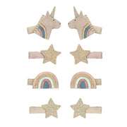Mimi & Lula - Celeste unicorn mini clips Apparel & Accessories