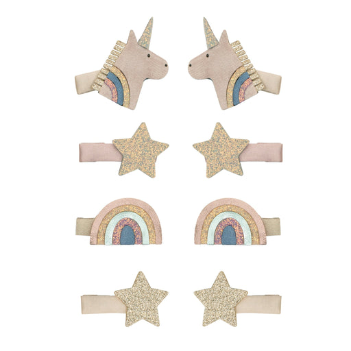 Mimi & Lula - Celeste unicorn mini clips Apparel & Accessories