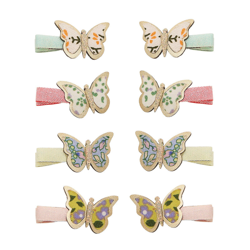 Mimi & Lula - Floral butterfly mini clips Apparel & Accessories