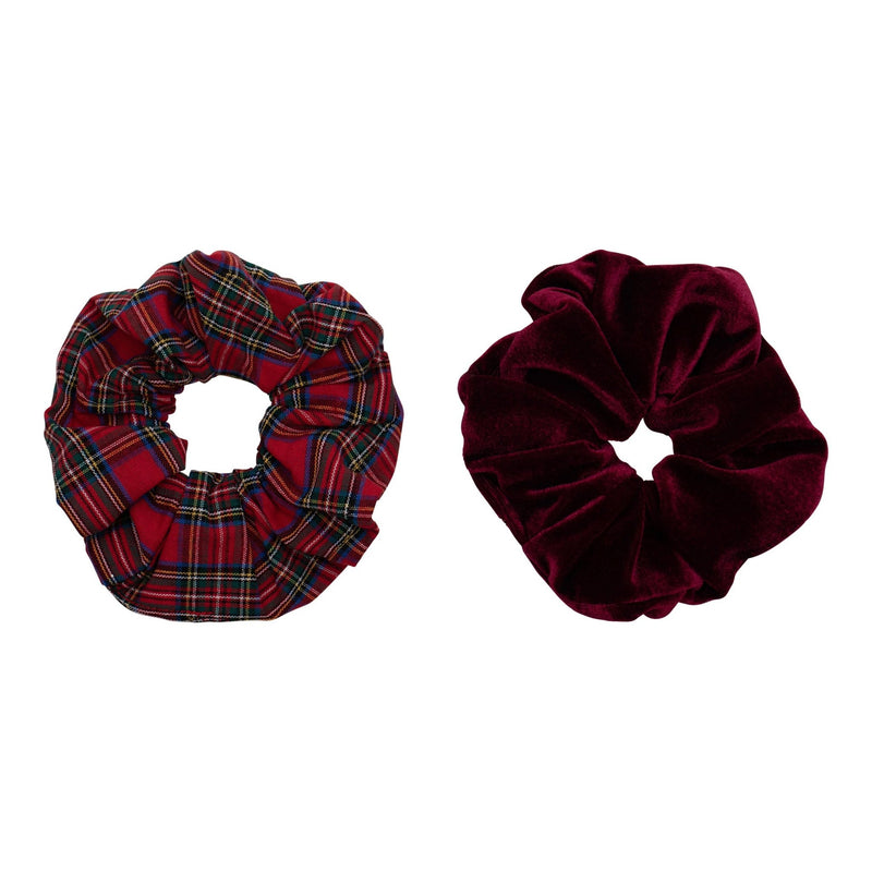 Mimi & Lula - Giant Tartan Scrunchies Apparel & Accessories