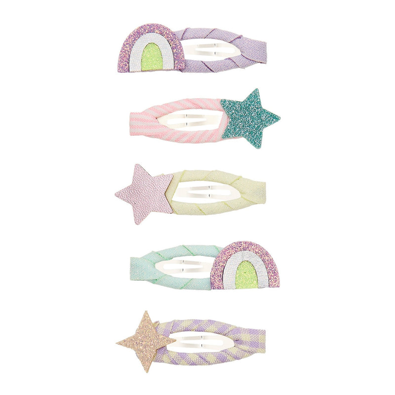 Mimi & Lula - Rainbow and star mini clic clacs Apparel & Accessories
