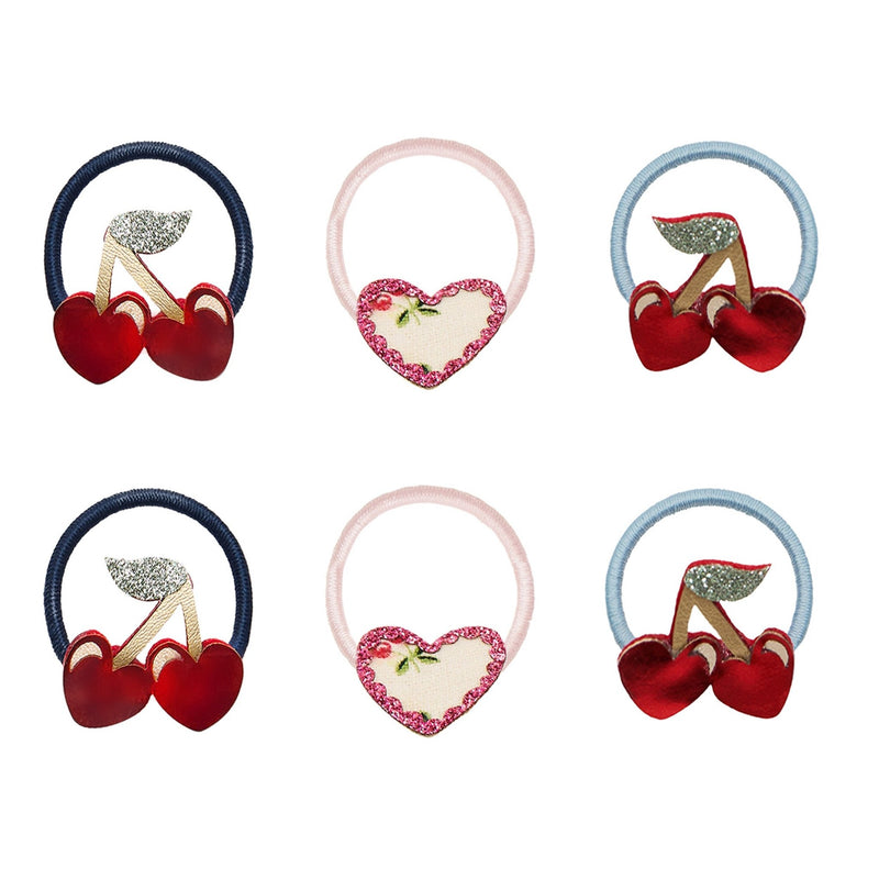 Mimi & Lula - Red cherries mini ponies Apparel & Accessories
