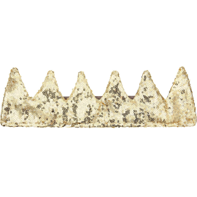 Mimi & Lula - Sequin Crown - Gold Apparel & Accessories