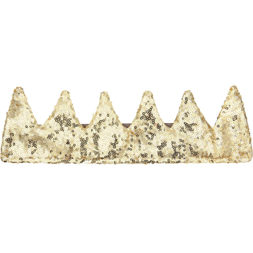 Mimi & Lula - Sequin Crown - Gold Apparel & Accessories