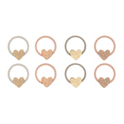 Mimi & Lula - Teeny heart mini ponies Apparel & Accessories