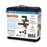 MindWare Travel Qwirkle — back of package