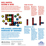 MindWare Qwirkle (Bilingual English/French) — back of package