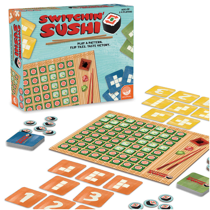 MindWare Switchin’ Sushi Game — contents and product details