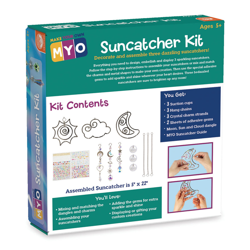 MindWare Make Your Own - Suncatchers — back of package