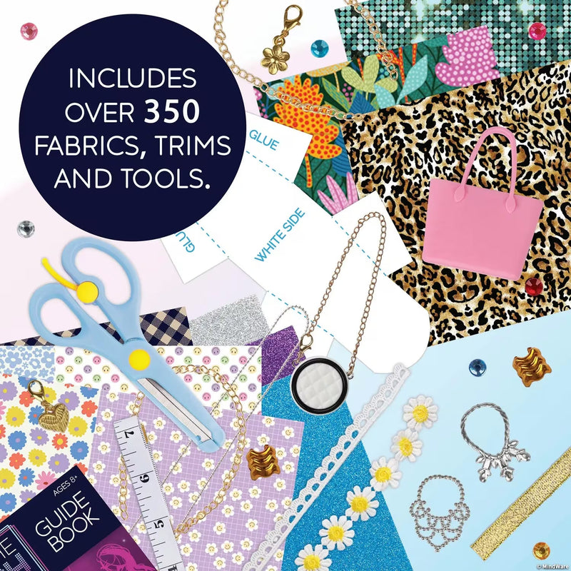 MindWare Run the Runway - Accessories Kit — back of package