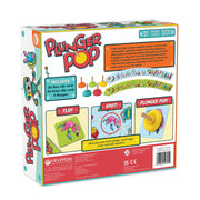 MindWare Plunger Pop Card Game — back of package