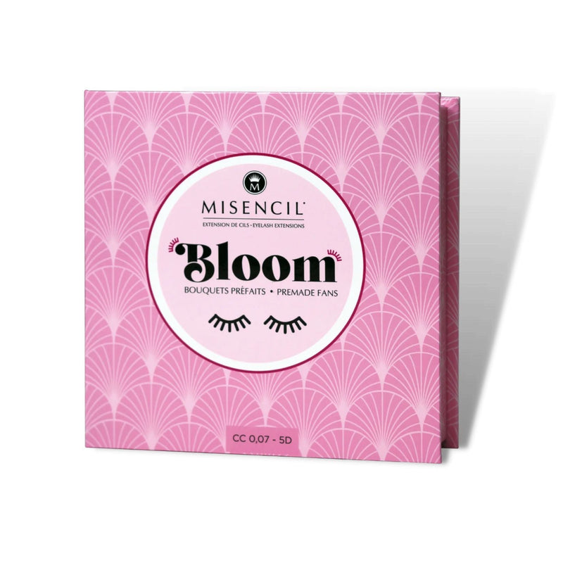 Misencil - BLOOM Pre - Made Fans - Eyelash Extension Beauty & Personal Care 3D - Very Fine 0.07 mm Multi Lenghts (8 - 13mm)