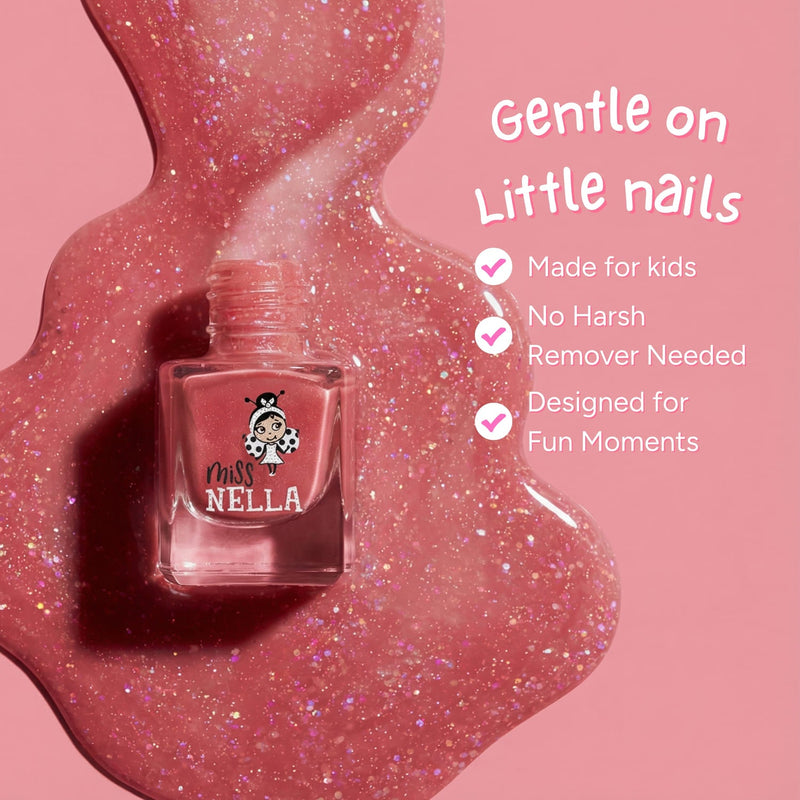 Miss Nella - Peel-Off Nail Polish - Sugar Hugs | 4 mL / 0.14 oz - view 2