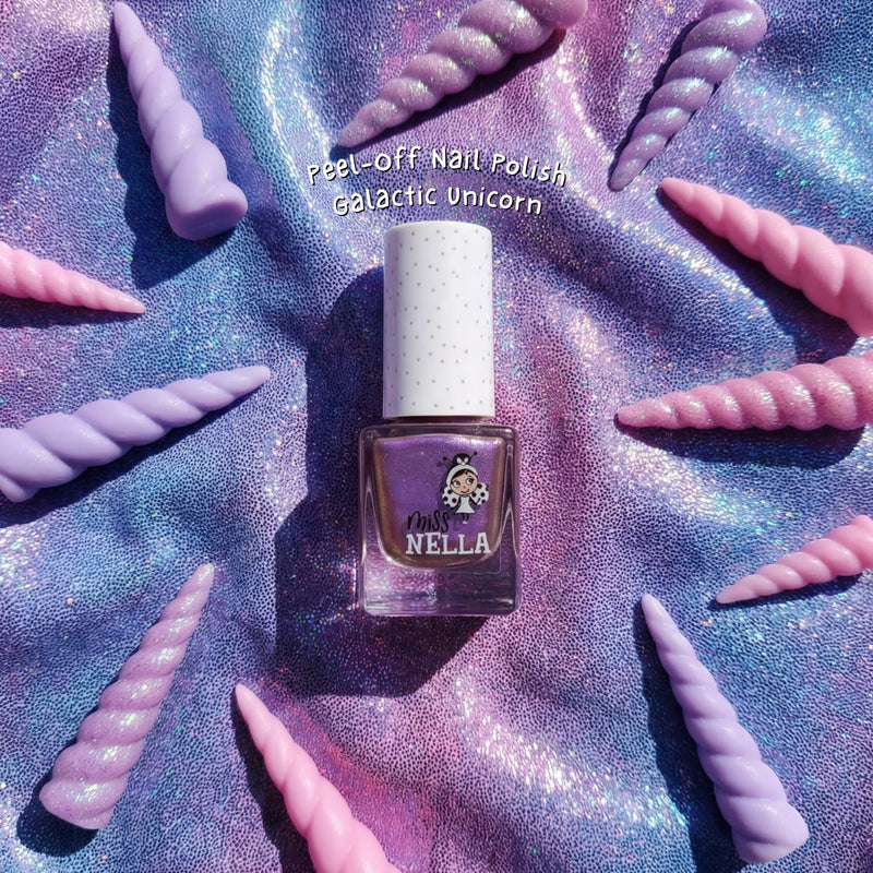 Miss Nella - Peel-Off Nail Polish - Galactic Unicorn | 4 mL / 0.14 oz - view 2