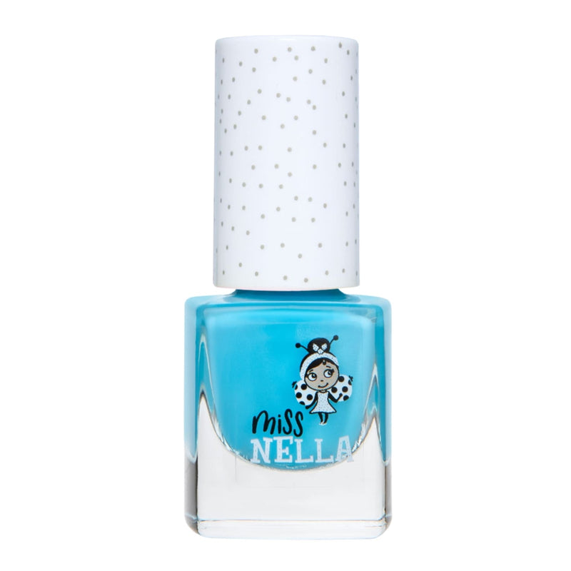 Miss Nella Peel-Off Nail Polish Mermaid Blue | 4 mL product view