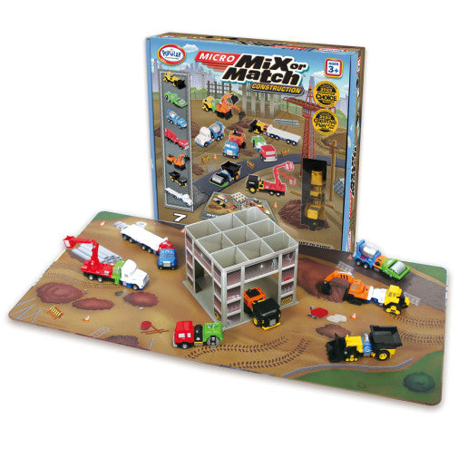 Popular Playthings - MICRO Mix or Match Vehicles Construction (Bil)