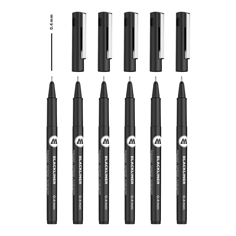 MOLOTOW - Marker 0.4 mm Black Office Supplies