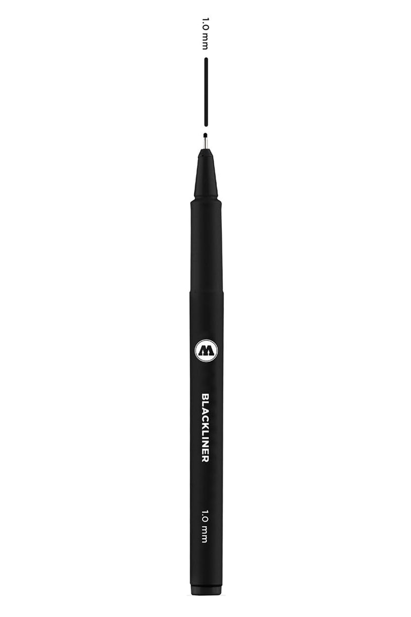 MOLOTOW - Marker 1.0 mm Black Office Supplies