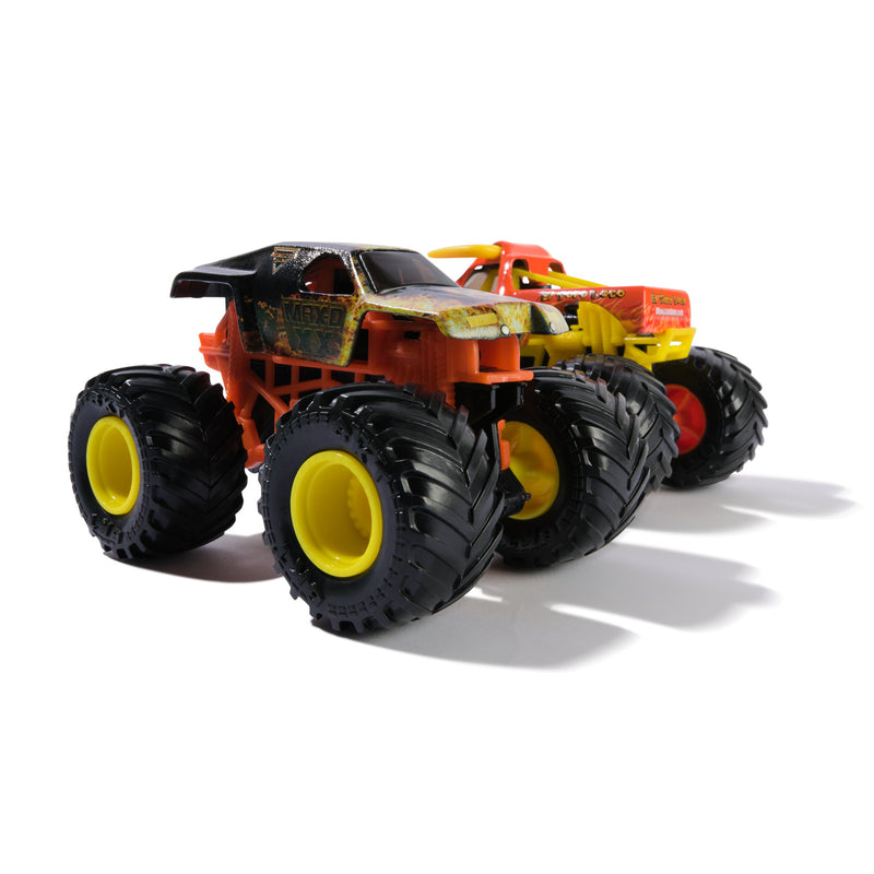Monster Jam Max-D XX vs El Toro Loco Series 33 1:64 two-truck pack - unpackaged