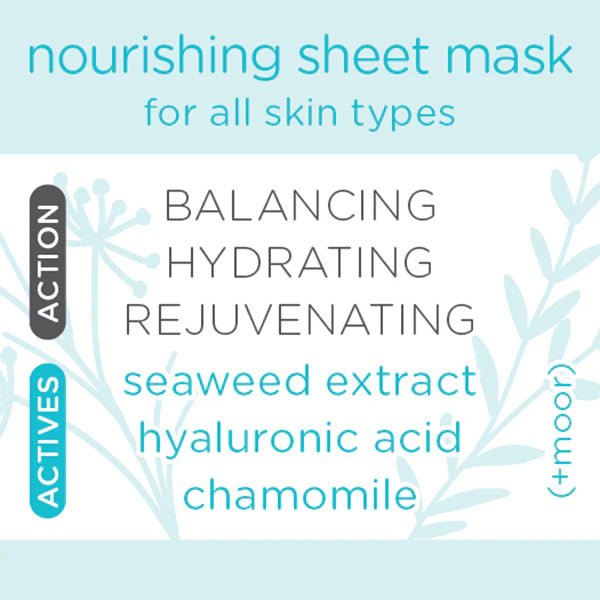 Moor Spa - Nourishing Sheet Mask 10 Un Beauty & Personal Care
