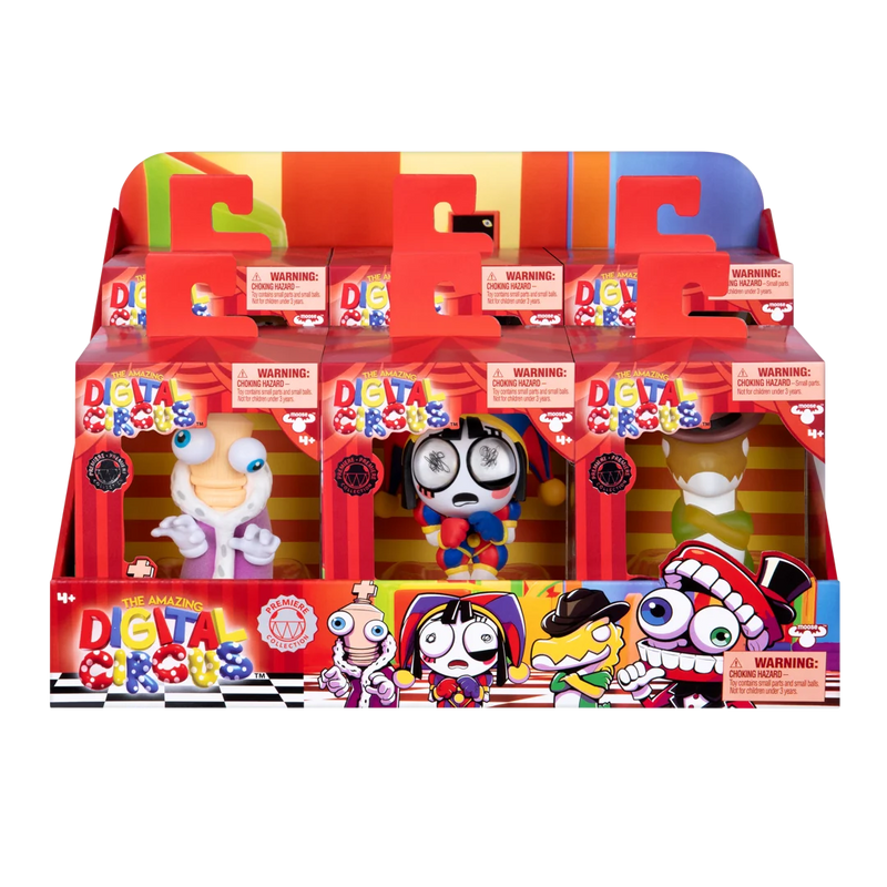 Moose Toys - AMAZING DIGITAL CIRCUS W1 VINYL FIGURE CDU Toys & Games