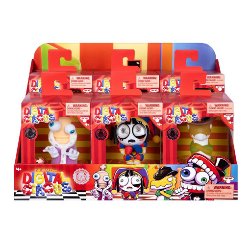 Moose Toys - AMAZING DIGITAL CIRCUS W1 VINYL FIGURE CDU Toys & Games
