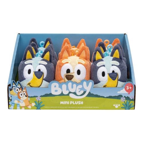 Moose Toys - BLUEY - S10 - MINI PLUSH (Single Random Pick) Toys & Games