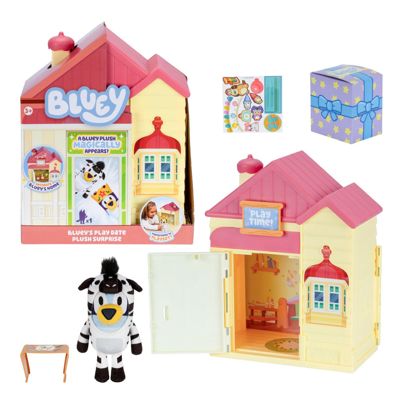 Moose Toys - BLUEY - S11 FEATURE PLUSH HOME SURPRISE Toys & Games