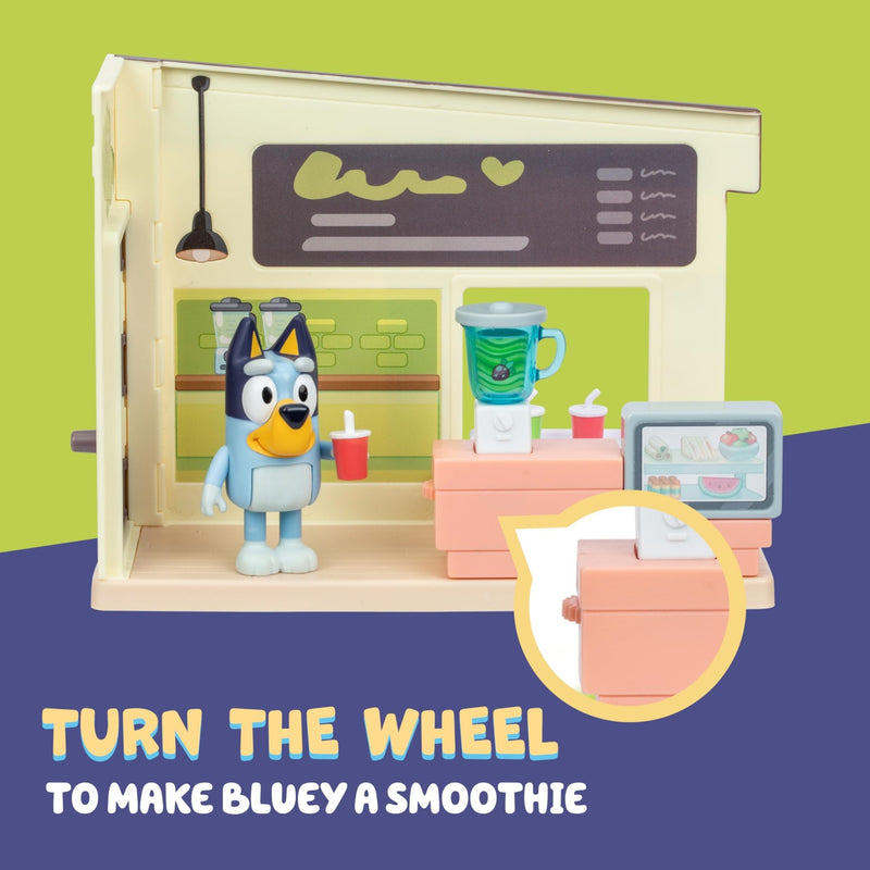 Moose Toys - BLUEY - S13 LETS PLAY CHEF MINI PLAYSET JUICE BAR Toys & Games