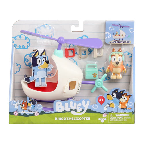 Moose Toys - BLUEY - S9 - VEHICLE & FIGURE (Single Random Pick) Toys & Games