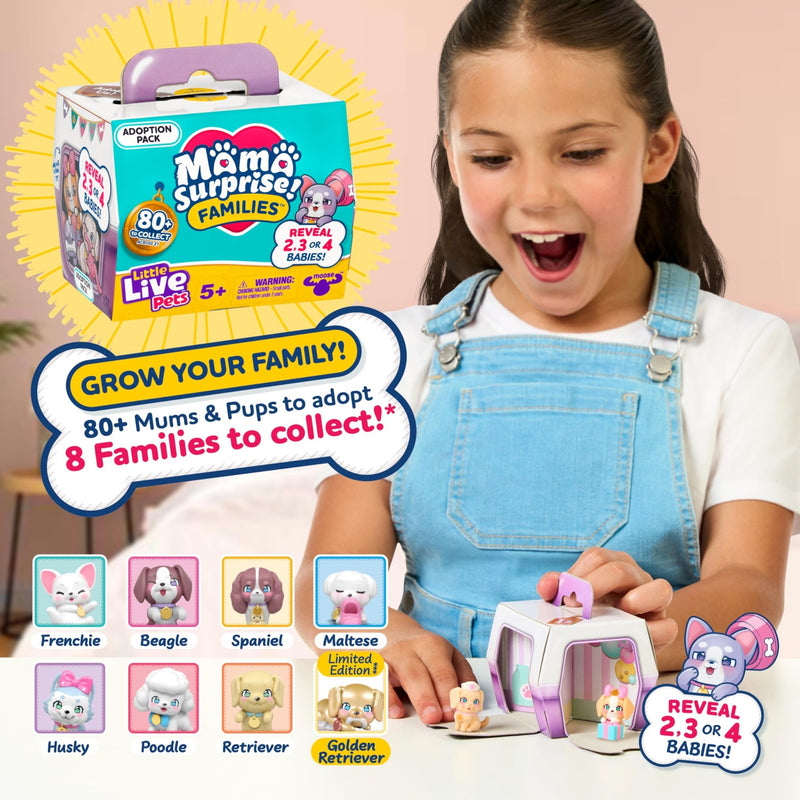 Moose Toys - LITTLE LIVE PETS - MAMA SURPRISE FAMILIES S1 BABY CARE CLINIC Toys & Games