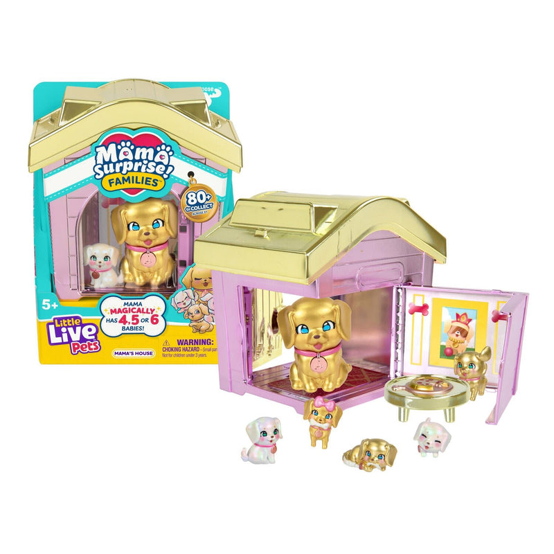 Moose Toys - LITTLE LIVE PETS MAMA SURPRISE FAMILIES S1 MAMAS HOUSE CDU Toys & Games