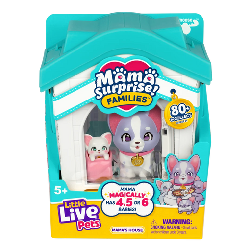 Moose Toys - LITTLE LIVE PETS - MAMA SURPRISE FAMILIES S1 MAMAS HOUSE Toys & Games