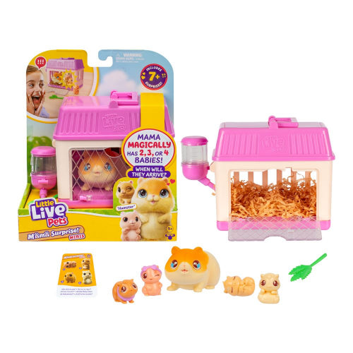 Moose Toys - LITTLE LIVE PETS - MAMA SURPRISE S4 MINI PLAYSET (Single Random Pick) Toys & Games