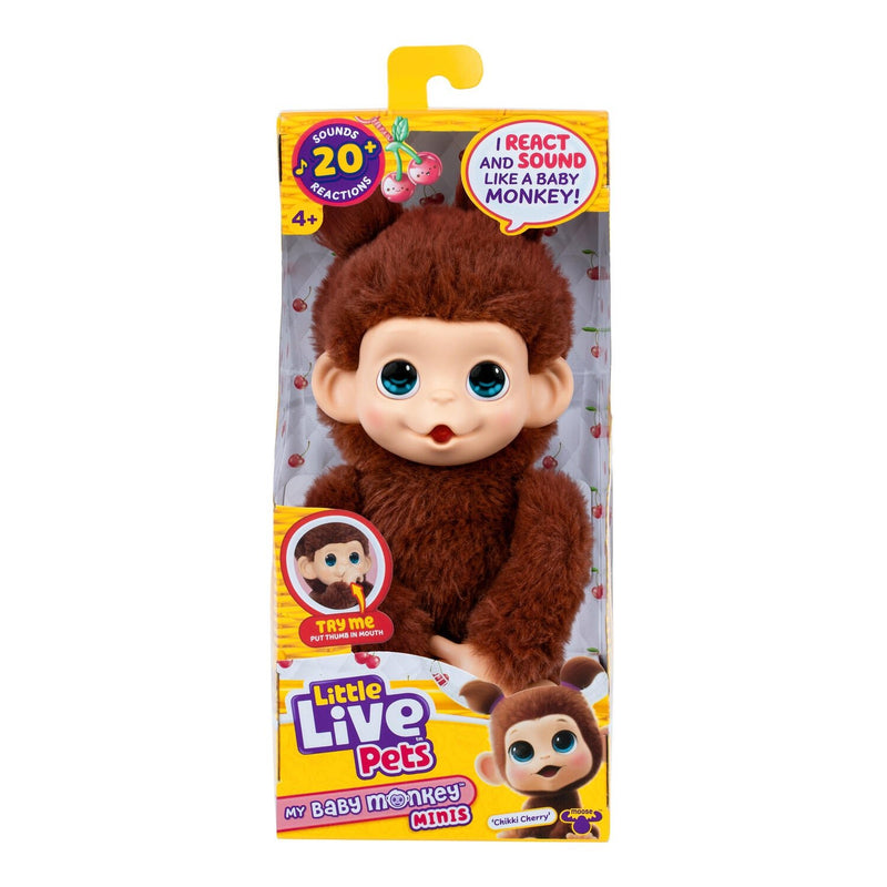 Moose Toys - LITTLE LIVE PETS MY BABY S3 MINI MONKEY Toys & Games