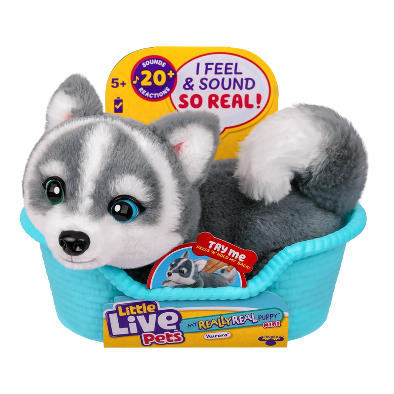 Moose Toys - LITTLE LIVE PETS MY REALLY REAL S2 PUPPY MINI Toys & Games