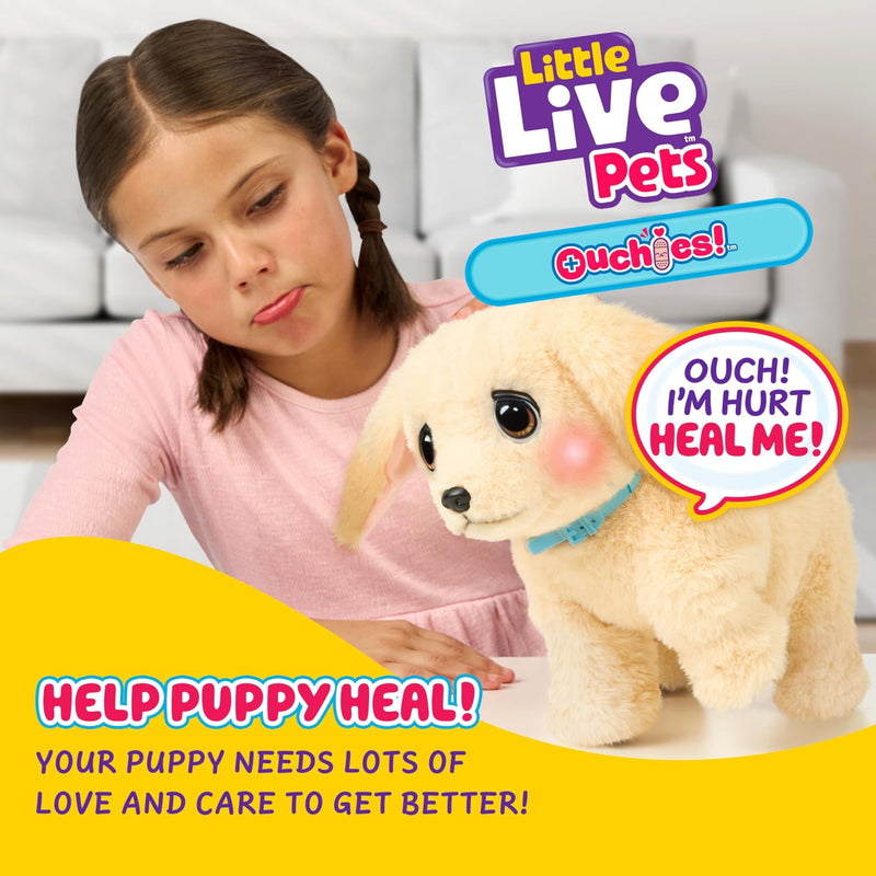 Moose Toys - LITTLE LIVE PETS - OUCHIES DELUXE COOPER Toys & Games
