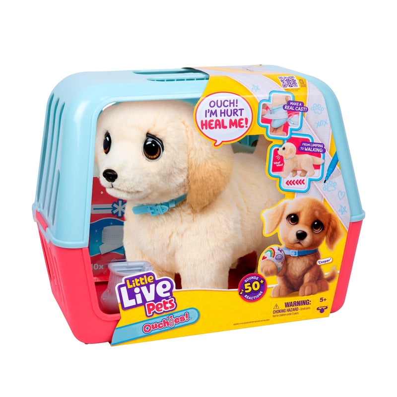 Moose Toys - LITTLE LIVE PETS - OUCHIES DELUXE COOPER Toys & Games