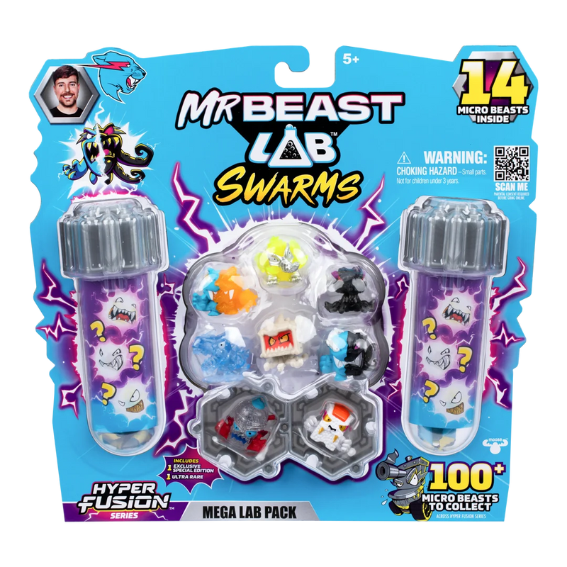 Moose Toys - MR. BEAST LAB - SWARMS S3 MEGA LAB Toys & Games