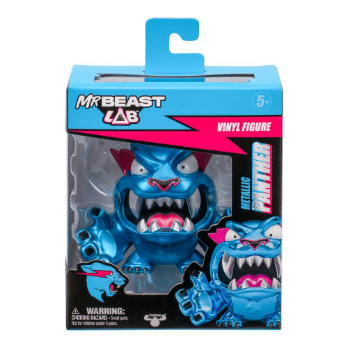 Moose Toys - MR. BEAST LAB - VINYL FIGURE PANTHER (Single Random Pick) Toys & Games